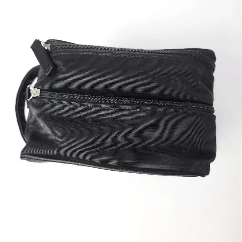 Dior Beauty Makeup Bag Black 5.5x5.5x4